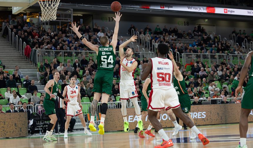 Bahçeşehir Koleji, Cedevita Olimpija Ljubljana takımını 67-59 mağlup etti.