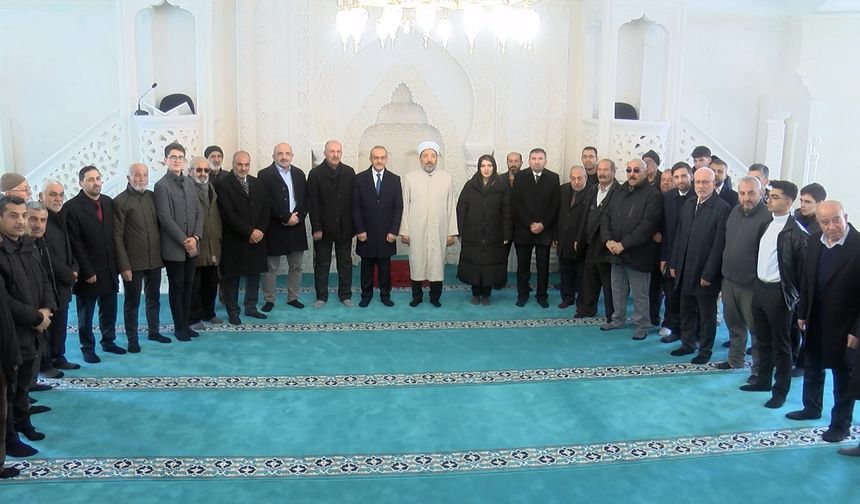 Diyanet İşleri Başkanı Arpaguş: İbadethanelerimizi yeniden ayağa kaldırmaya çalışıyoruz