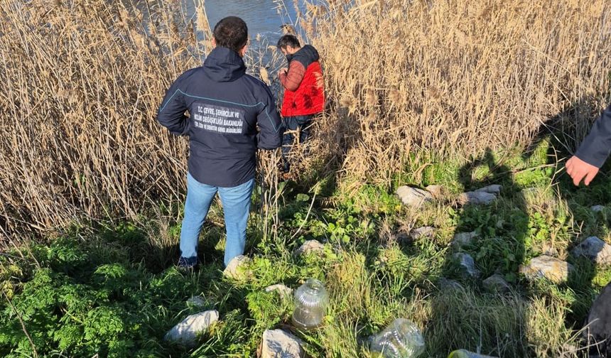 Gönen Çayı'na deşarjı bulunan 25 işletme denetlendi