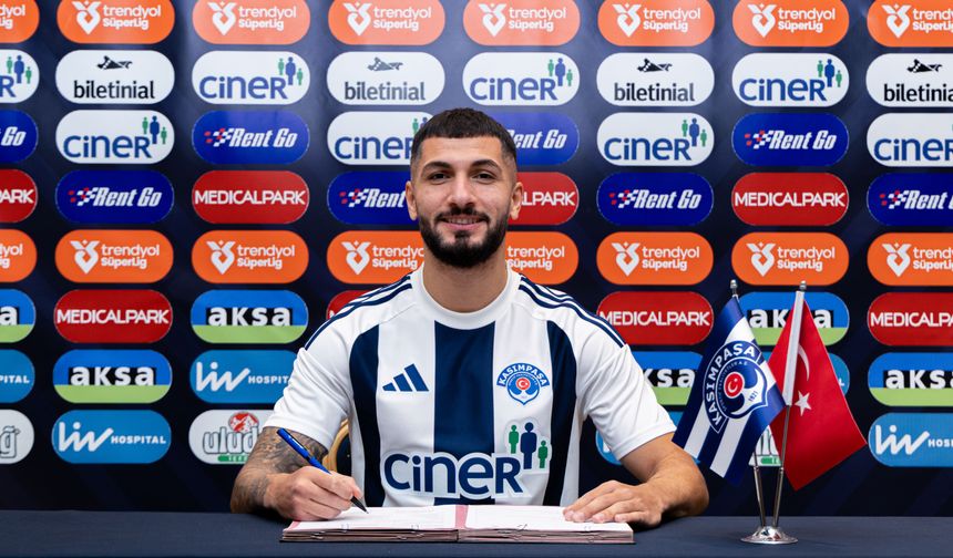 KASIMPAŞA, Kamil Ahmet Çörekçi ile sözleşme imzaladı.