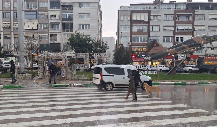 Kırklareli'de sağanak etkili oldu