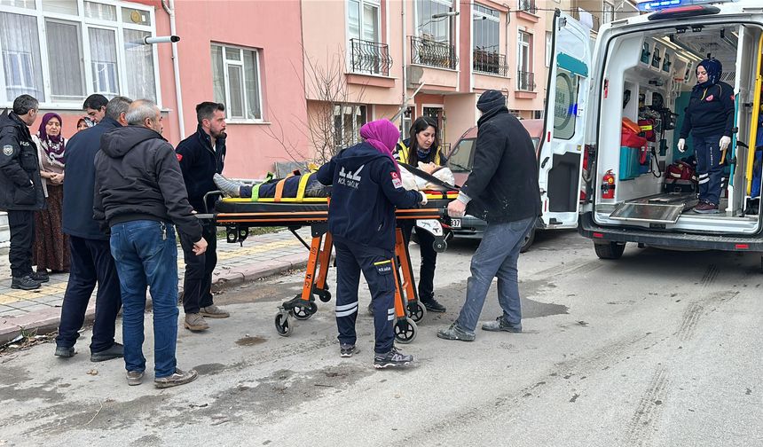 Kütahya'da balkondan düşen kadın yaralandı