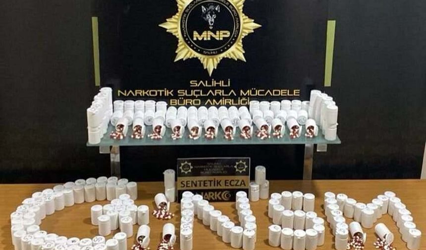 Manisa'da 11 bin uyuşturucu hap ele geçirildi