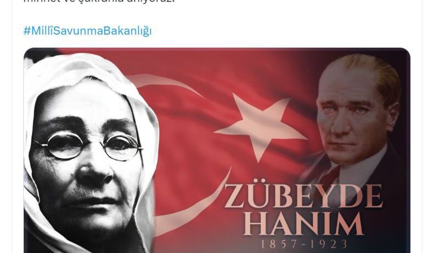 Atatürk'ün annesi Zübeyde Hanım anıldı