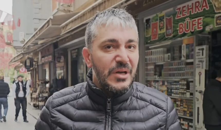 Nusaybin'de, sınır hattında Türk bayrağına saldırıya esnaftan tepki