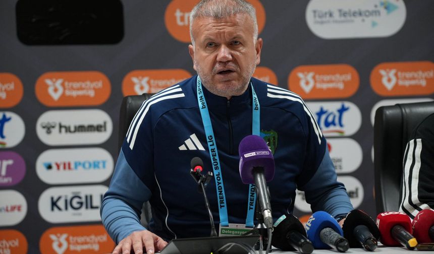 Samsunspor - Kocaelispor maçının ardından