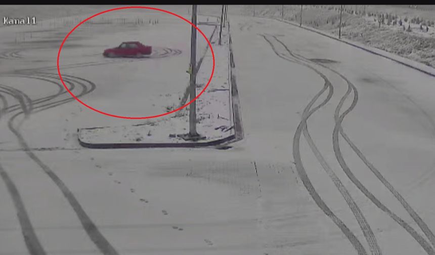 Sınav parkurunda drift atan 2 sürücüye 92 bin TL ceza