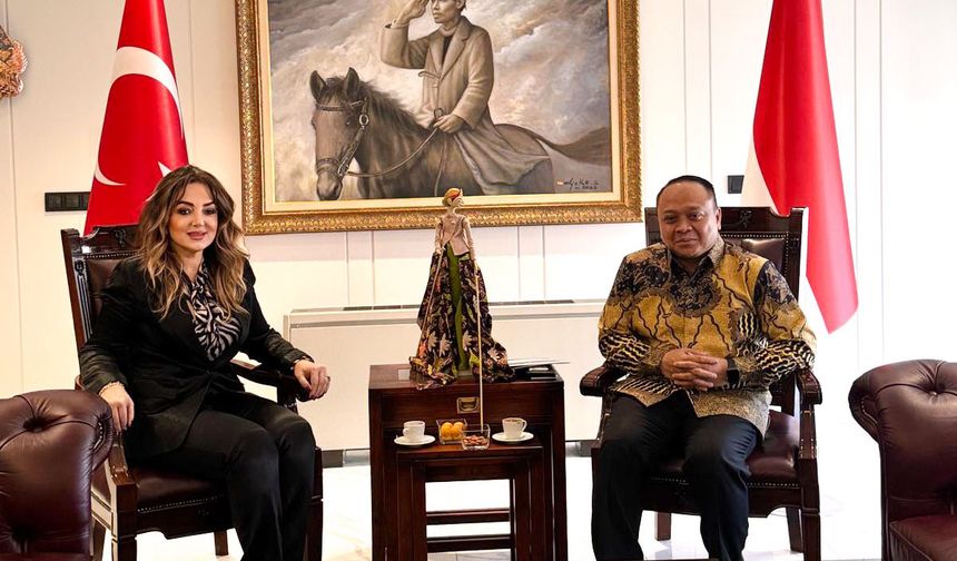 ULUSKON Başkanı Atasoy, Endonezya Büyükelçisi Purnama'yı ziyaret etti