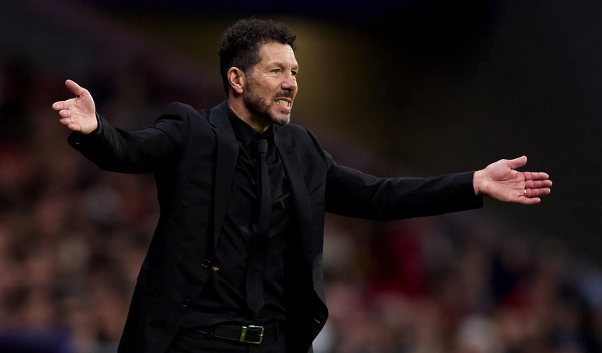 ATLETICO Madrid Teknik Direktörü Diego Simeone konuştu