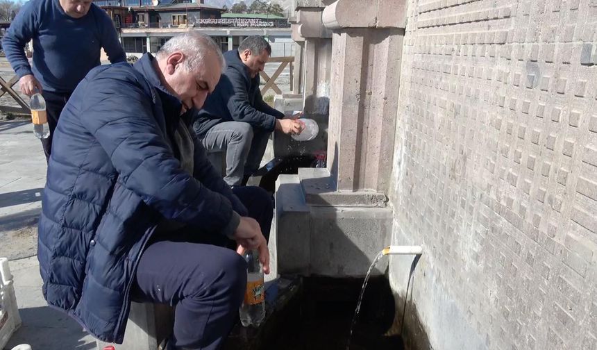 Erzincanlılar oruçlarını 'ekşisu' ile açıyor