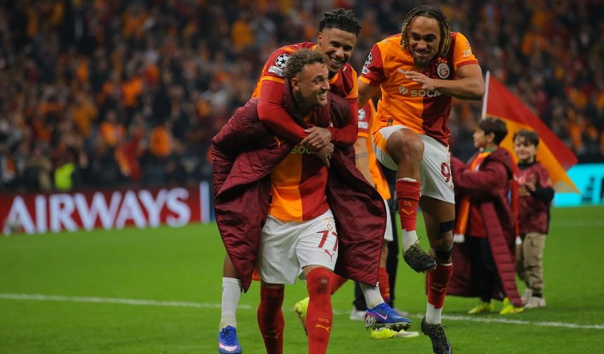 Galatasaray tarih yazdı, tur için avantajı kaptı
