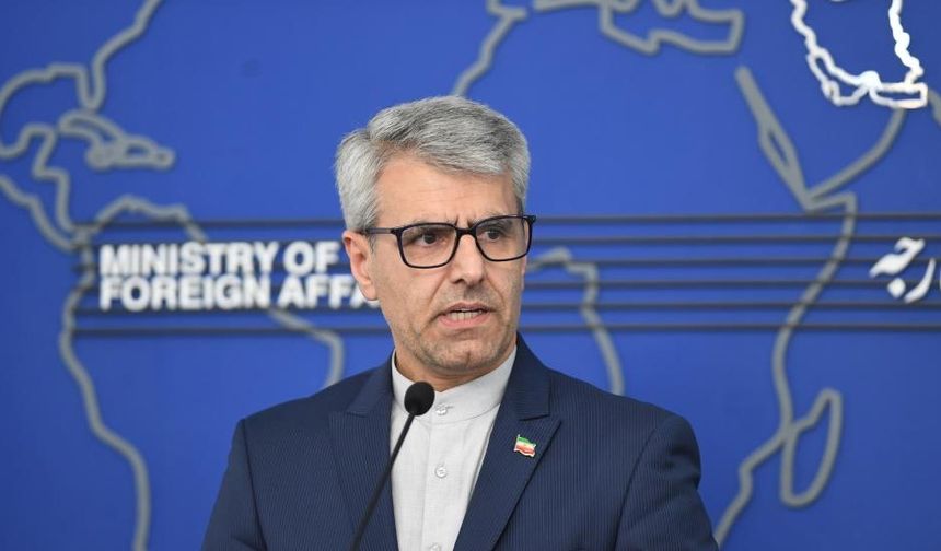 İRAN Dışişleri Bakanlığı Sözcüsü İsmail Bekayi,  Türkiye'ye teşekkür ediyoruz