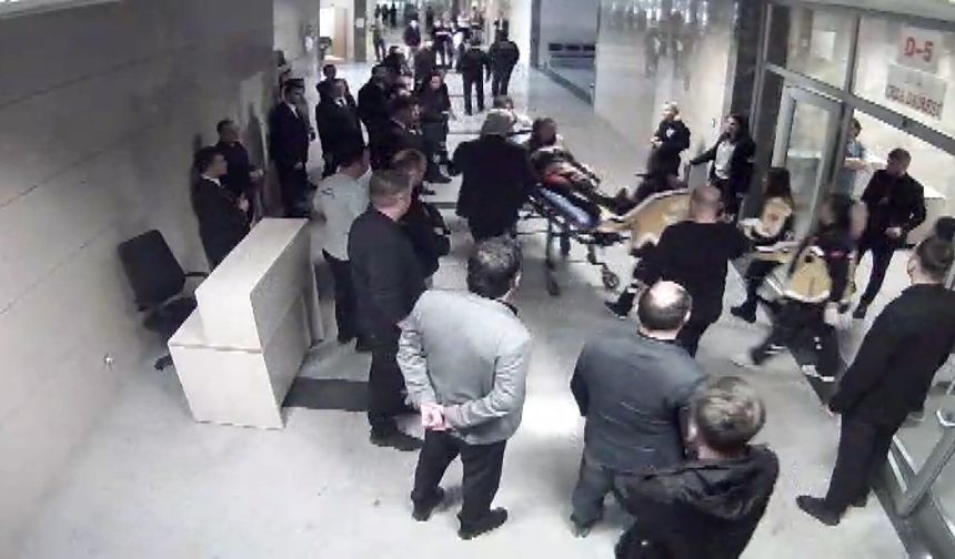 İstanbul - Savcının hakime silahlı saldırısı sonrası yaşananların görüntüleri ortaya çıktı