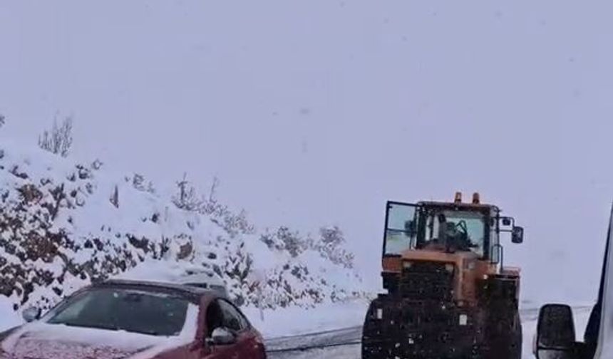 Siirt'te kar yağışı; 117 köy yolu ulaşıma kapandı