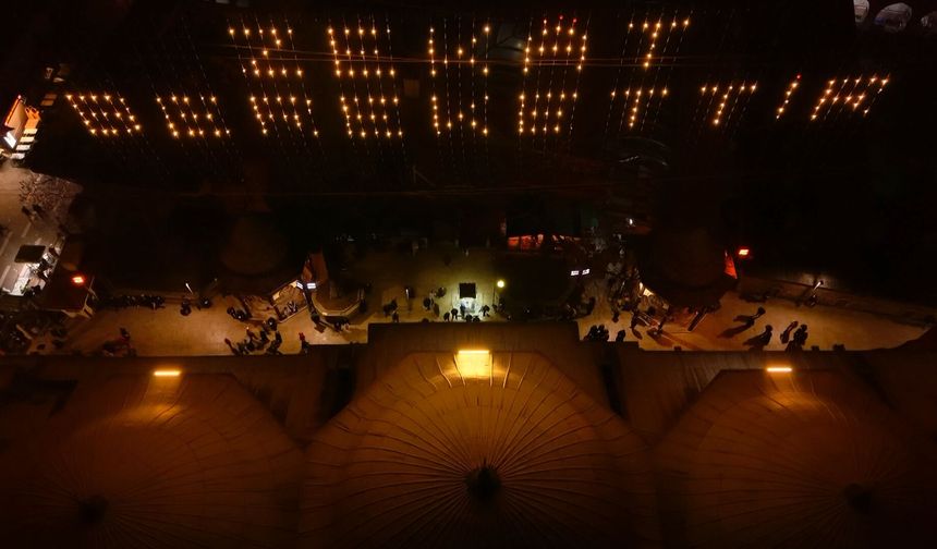 627 yıllık Ulu Cami'ye 2'nci mahya: 'Zekat berekettir' (2)