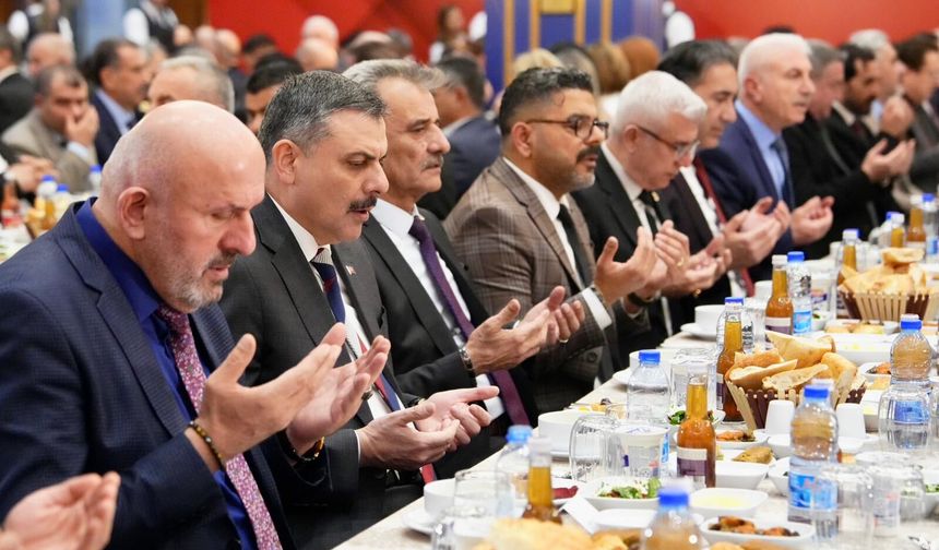 Bakan Çiftçi: Ülkemizin önünde önemli hedefler bulunmaktadır