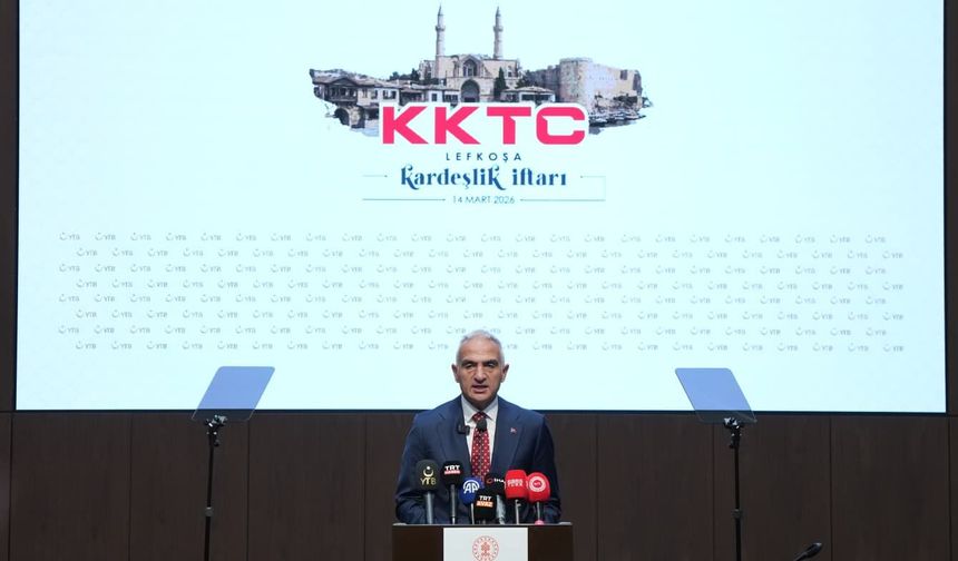 Bakan Ersoy, KKTC'de 'Kardeşlik İftarı' programına katıldı