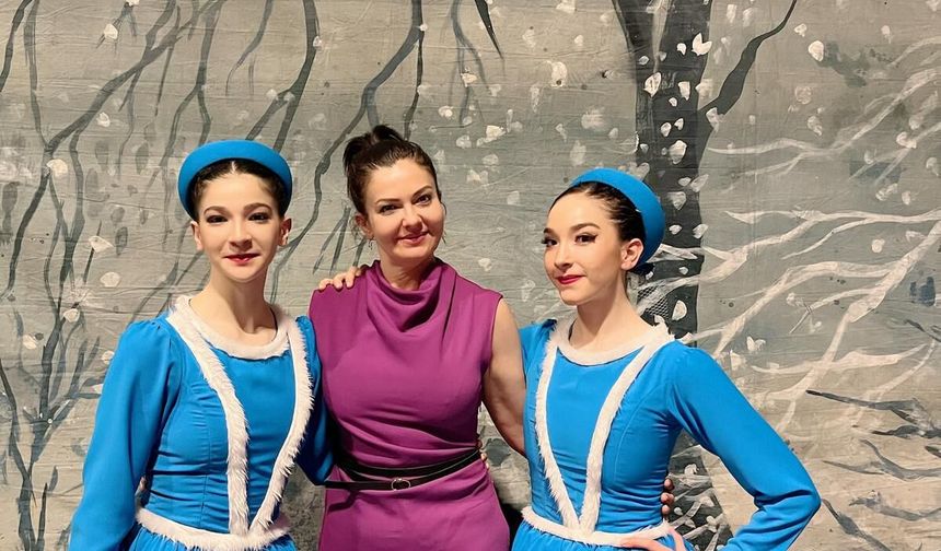 Doğa Deniz Usta Fransa Deauville Sur Point  Bale Yarışması'nda birinci oldu