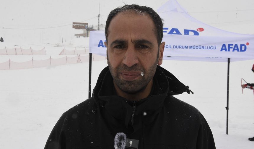 Bitlis'te 228 kişilik ekiple çığ tatbikatı