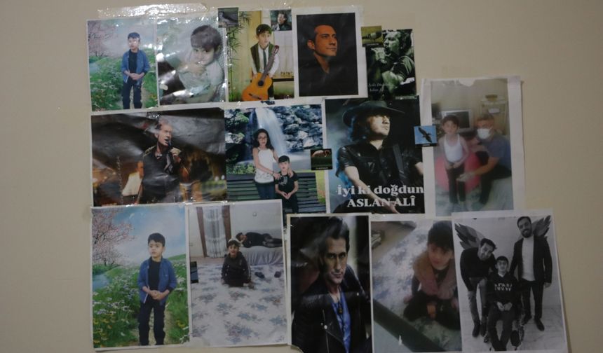 Evde eğitim alan Ali'ye sürpriz doğum günü kutlaması