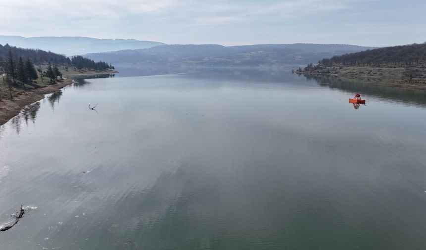 Gölköy Baraj Gölü'nde su seviyesi 90'a ulaştı