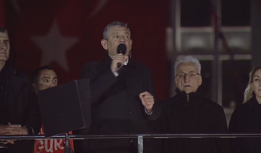 İstanbul - Özgür Özel, Saraçhane'de konuştu