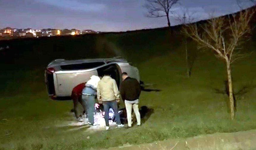 Kaza yapan sürücünün 5'inci kez alkollü araç kullandığı belirlendi; 350 bin lira ceza kesildi