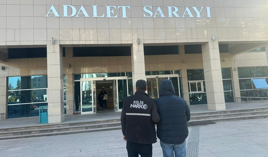 Kilis'te uyuşturucu operasyonunda 1 tutuklama