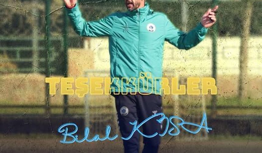 Menemen FK'da Bilal Kısa dönemi sona erdi