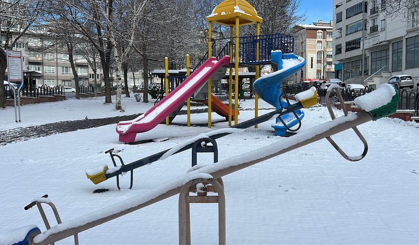 Sivas'ta kar yağışı