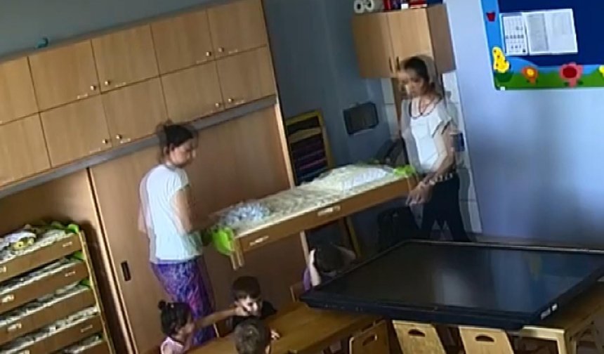 Tekirdağ'da, kreşte çocuklara şiddet davasında 4 sanığa hapis cezası