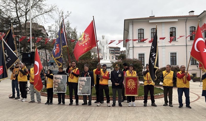 Tekirdağ'dan Çanakkale'ye '57'nci Alay Vefa Yürüyüşü' başladı