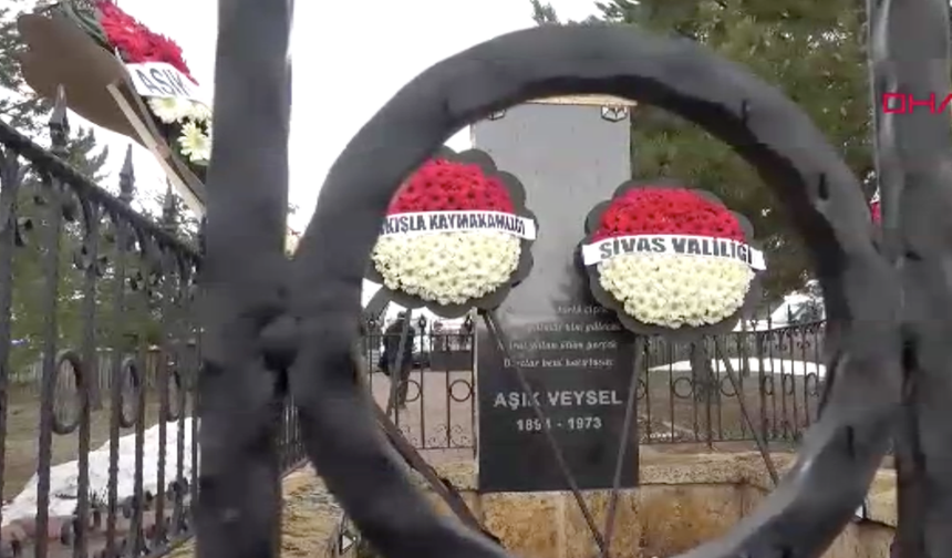 TÜRK halk edebiyatının usta ismi Aşık Veysel anıldı