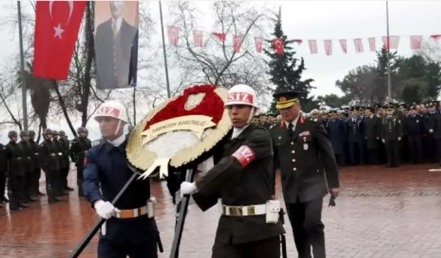 Antalya - Atatürk'ün Antalya'ya gelişinin 96'ncı yılı kutlandı