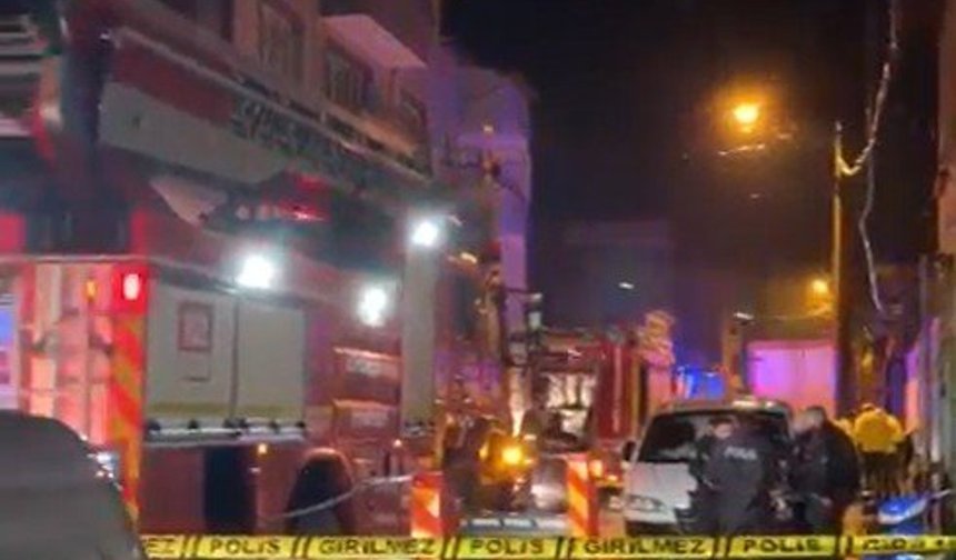 2 katlı evde çıkan yangında öldü