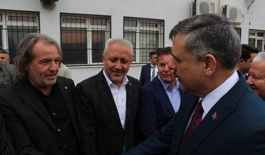 Bakan Çiftçi, kaymakamlık yaptığı ilk görev yeri olan ilçeyi ziyaret etti