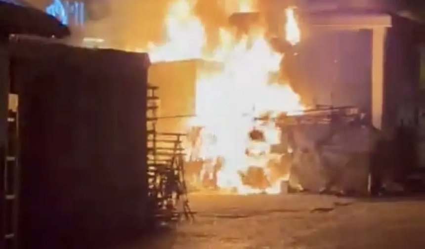 Bartın'da trafoda patlama