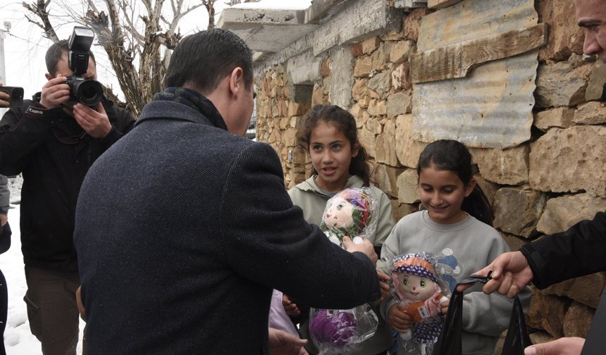 Bitlis'te kardan dolayı 82 köy yolu ulaşıma kapandı (2)
