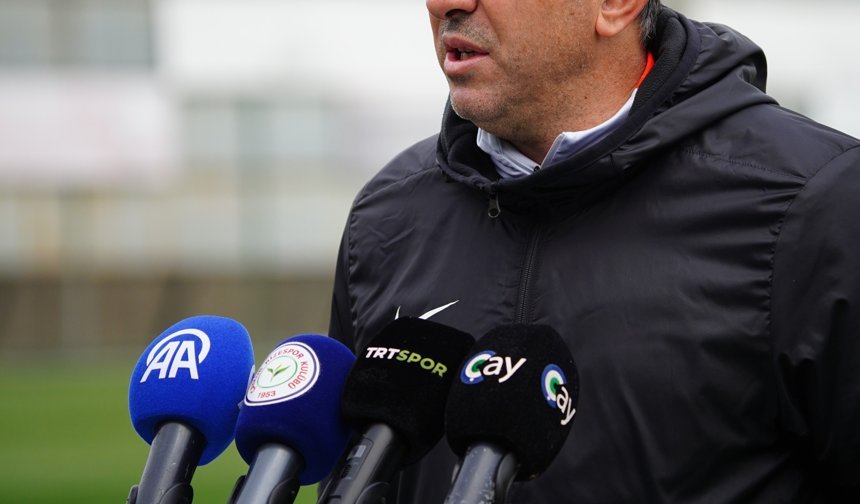 Çaykur Rizespor Teknik Direktörü Recep Uçar: Ligin telafisi olmayan son 4 haftasını oynuyoruz
