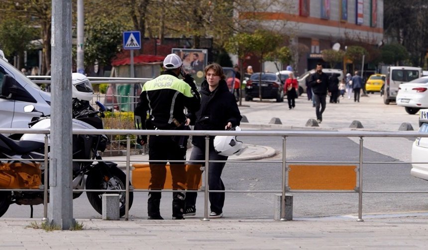 Düzce'de polislere sosyal deney