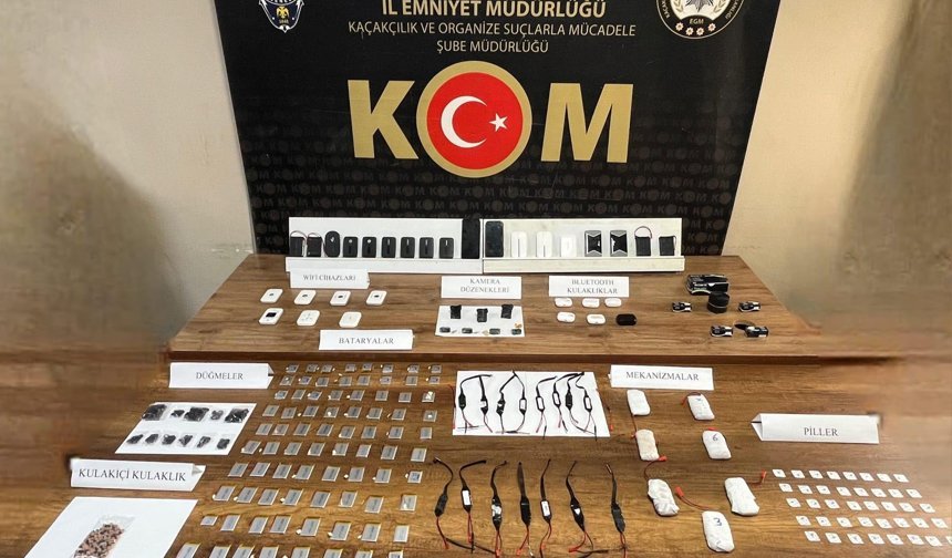 Ehliyet sınavı için kopya düzeneği hazırlayan 3 şüpheli tutuklandı