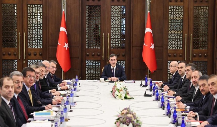 Ekonomi Koordinasyon Kurulu, Cumhurbaşkanı Yardımcısı Yılmaz başkanlığında toplandı- Yeniden