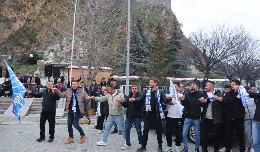 Erzurum'da Süper Lig coşkusu ilçelerde de sürüyor