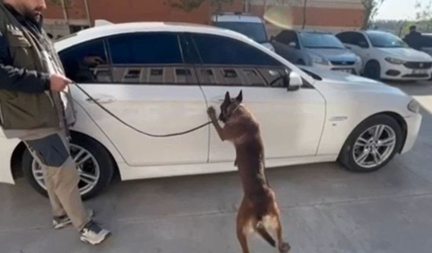 Gaziantep'te 10 kilo metamfetamin ele geçirildi