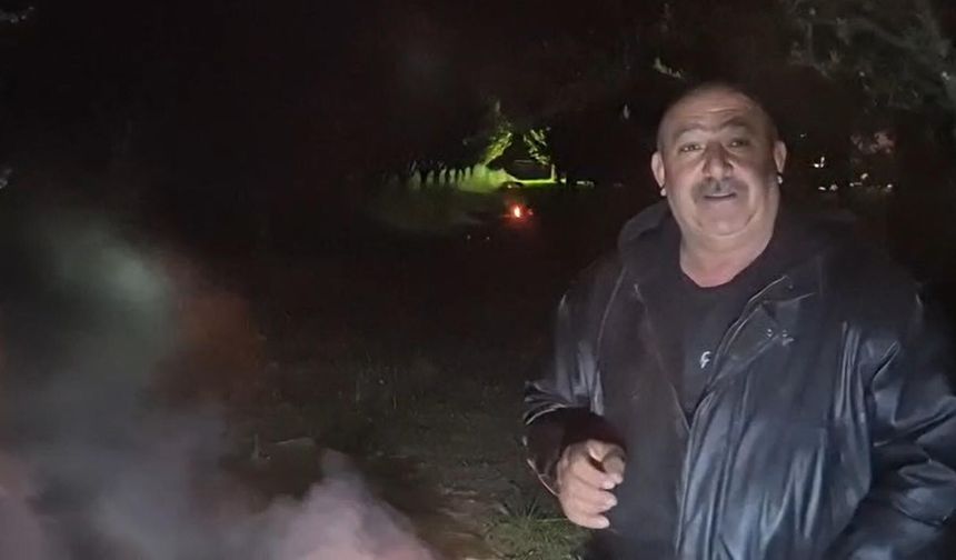 Iğdır'da üreticilerin don nöbeti; çiçek açan kayısı ağaçlarını dumanla koruyorlar