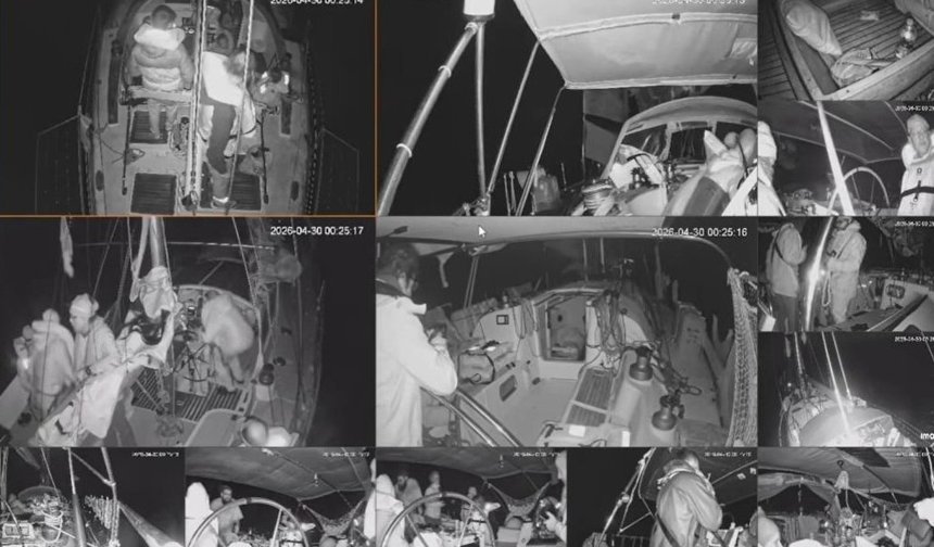 İsrail, Global Sumud Filosu'nu Yunanistan yakınlarında abluka altına aldı