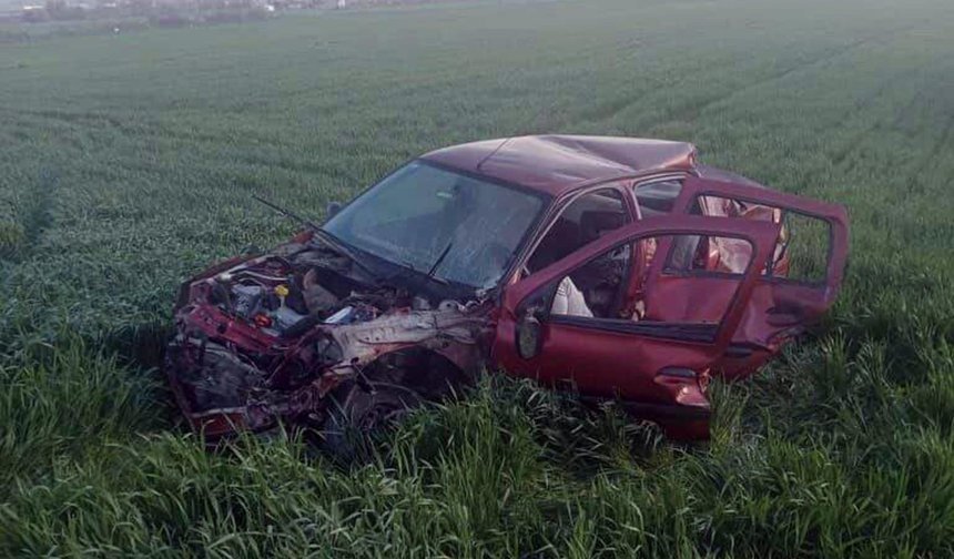 Kırklareli'de iki otomobil çarpıştı; 1 ölü, 4 yaralı