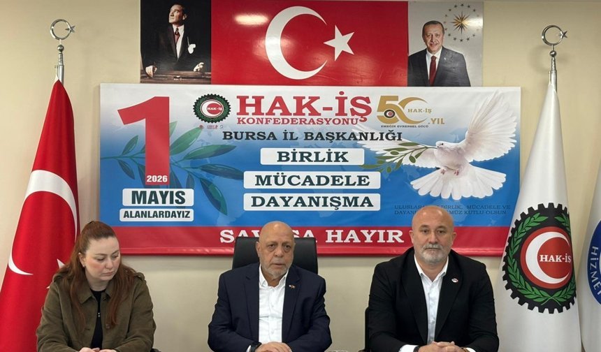 Mahmut Arslan: Dünyaya kötü örnek olan 1 Mayıs geçmişimiz var