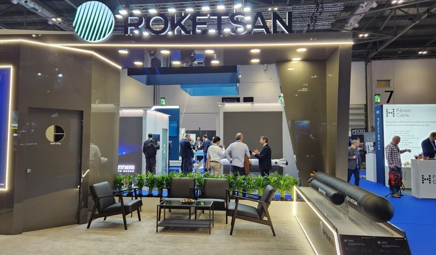 ROKETSAN, yeni nesil su altı sistemlerini Londra'da sergiliyor