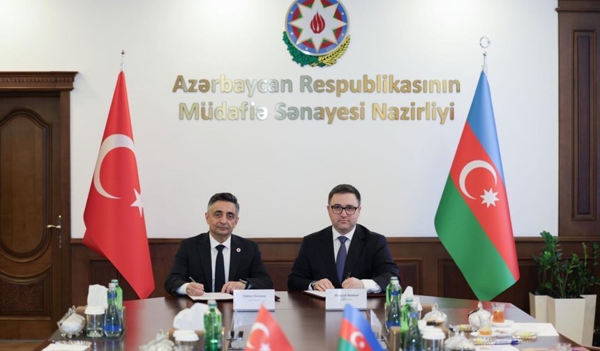 SSB ve Azerbaycan Savunma Sanayisi Bakanlığı arasında iş birliği sözleşmesi imzalandı